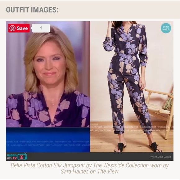 The Westside Brand:Bella Vista Cotton Jumpsuit**XS**$325 - Picture 3 of 11